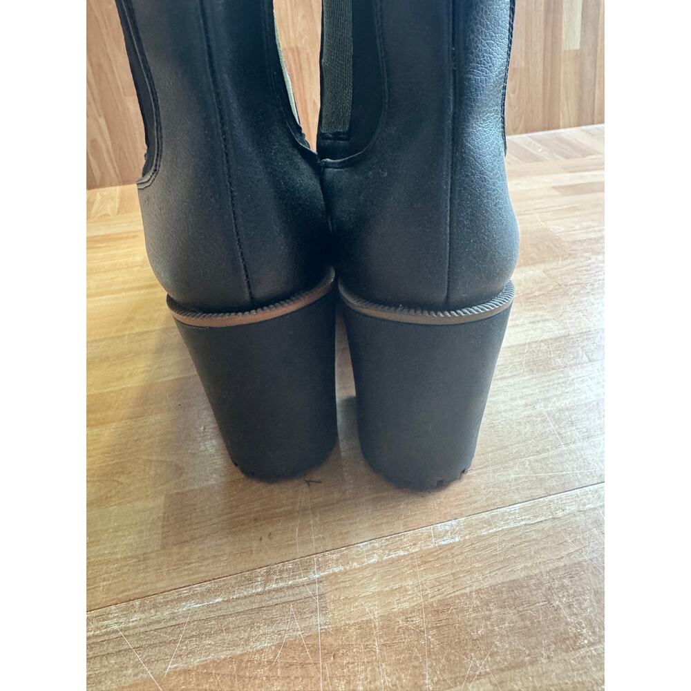 Chinese laundry black chunky booties size 9.5 - Picture 5 of 14